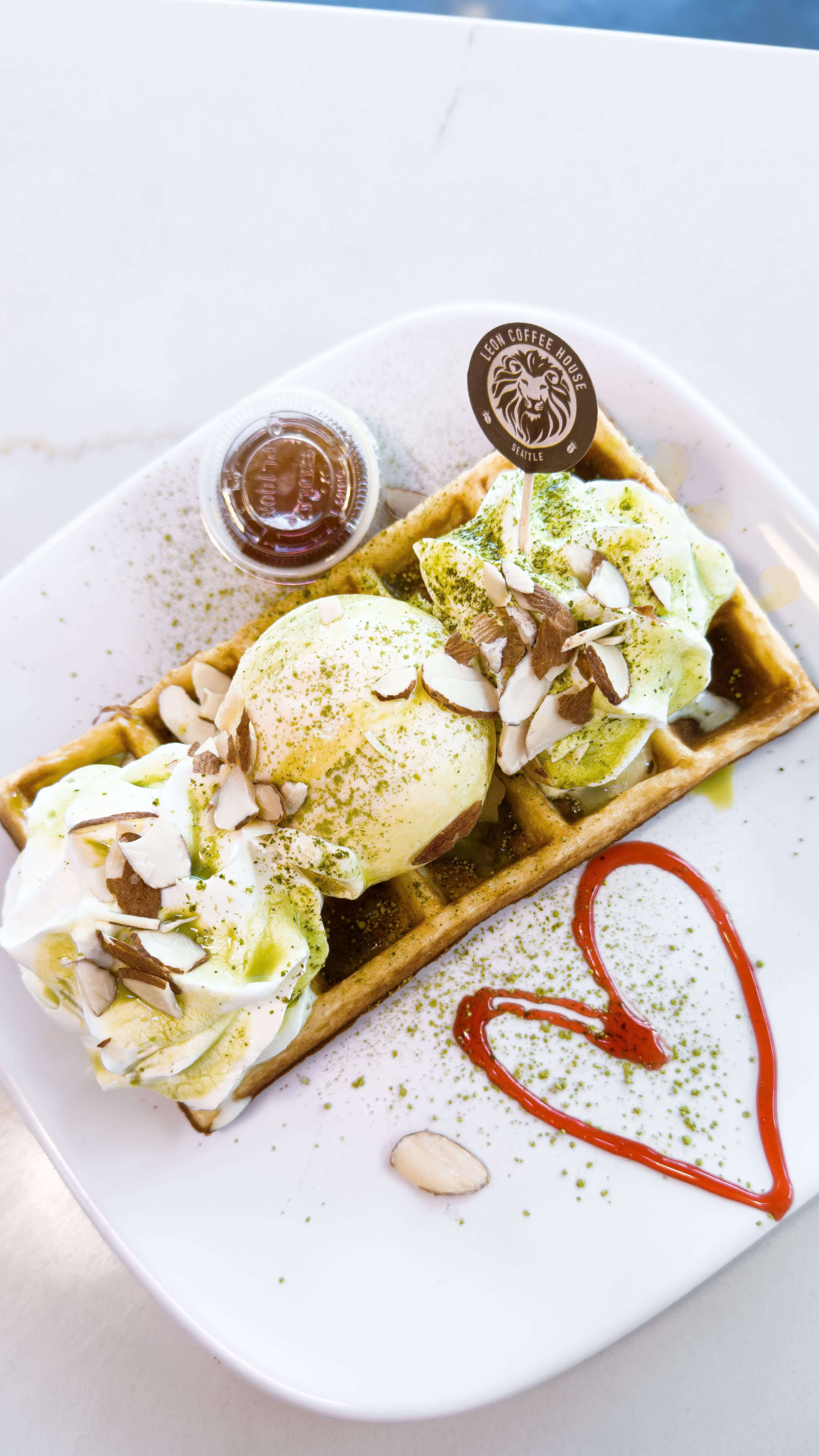 Matcha Waffles